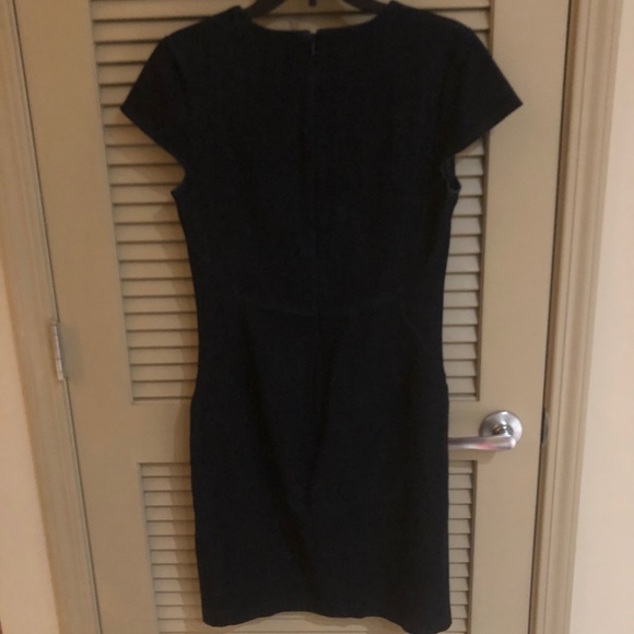 Banana Republic Dark Denim Structured Dress - Picture 4 of 5